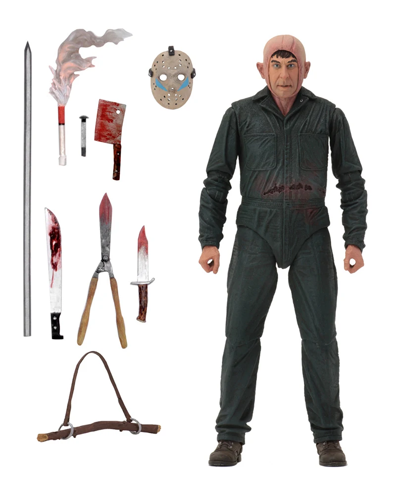 Светодиодный NECA Friday 13-ый Jason Ultimate часть 5 Roy Burns экшн фигурка модель игрушка; подарок