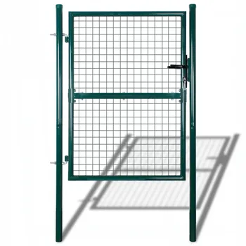 

Garden Mesh Gate Fence Door Wall Grille 85.5 X 125cm 140928