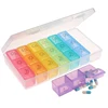 3 Row 21 Grids 7 Days Weekly Pill Case Medicine Tablet Dispenser Organizer Pill Box Splitters Pill Storage Container ► Photo 2/6