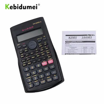 

kebidumei Handheld Portable Office Battery Calculator for Students School Plastic Calculator Multifunctional for Mathematics