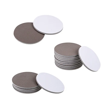

uxcell 400-800 Grits Hook and Loop Sanding Disc Sponge Sanding Pad Wet Dry Aluminum Oxide Sandpaper for Polishing Grinding