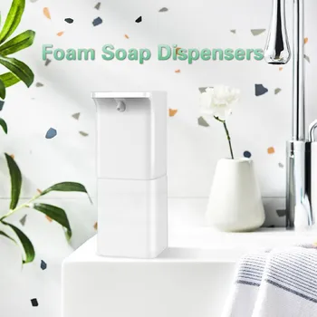 

300ml Touchless Automatic Soap Dispenser Hand-free Induction Foam Soap Dispensers Smart Home Improvement Kitchen Bathroom Tools