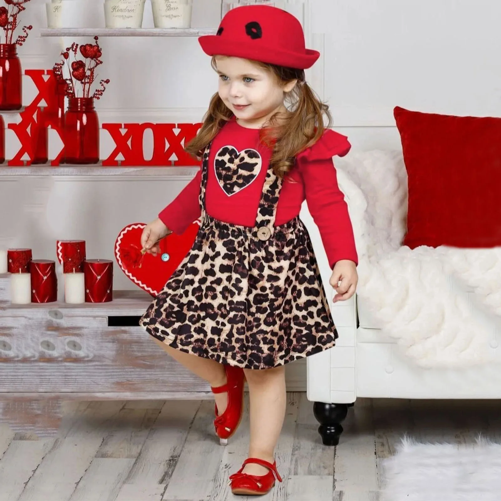 Baby Valentines Day Outfit Girls 