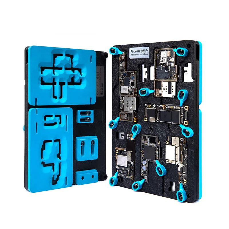 Qianli Middle Frame Reballing Platform for Phone X XS MAX 11 11Pro ProMax Desoldering Holder Motherboard Repair Fixture