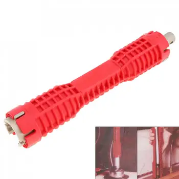 

Convenient Extra-Long Design Multifunction Screw Nut Anti-Slip Double Head Wrench for Faucet and Sink Installer