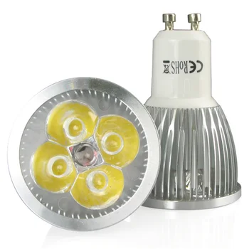 

10pcs GU10 4W High Power LED Spot Light Bulbs Warm White Inventory Clearance