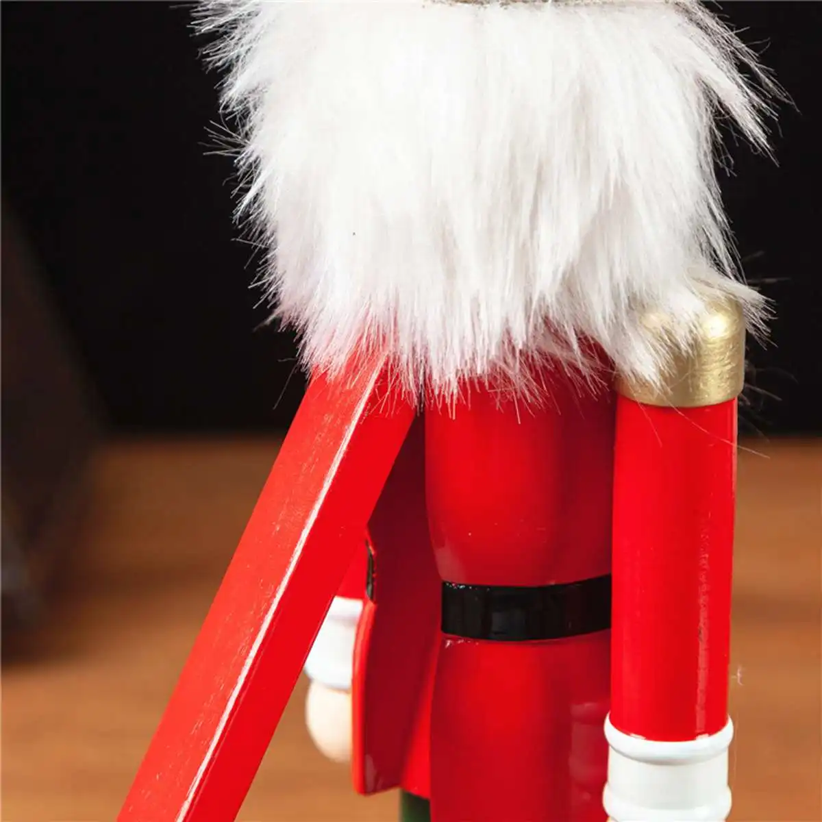 30 CM Wooden Nutcracker Soldiers Doll Christmas Ornament Soldier Puppet Decoration Home Office Decor Christmas Gift Toy