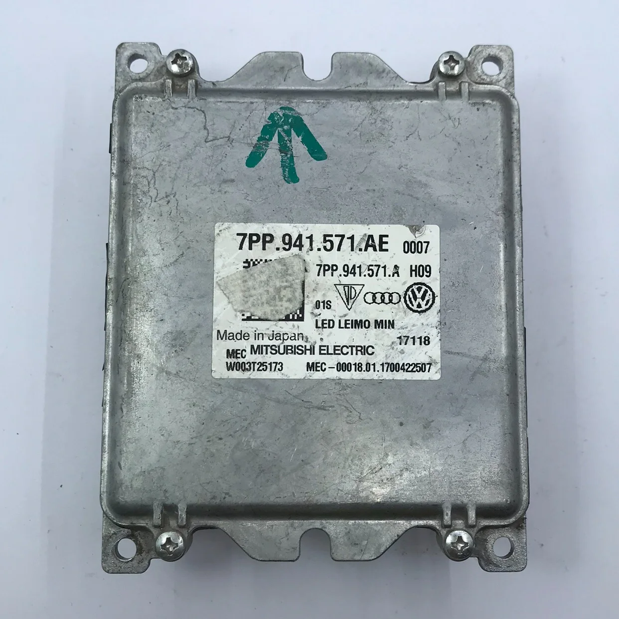 7PP941571AE Magotan модуль привода фары компьютерный балласт оригинальный usedModule для passat