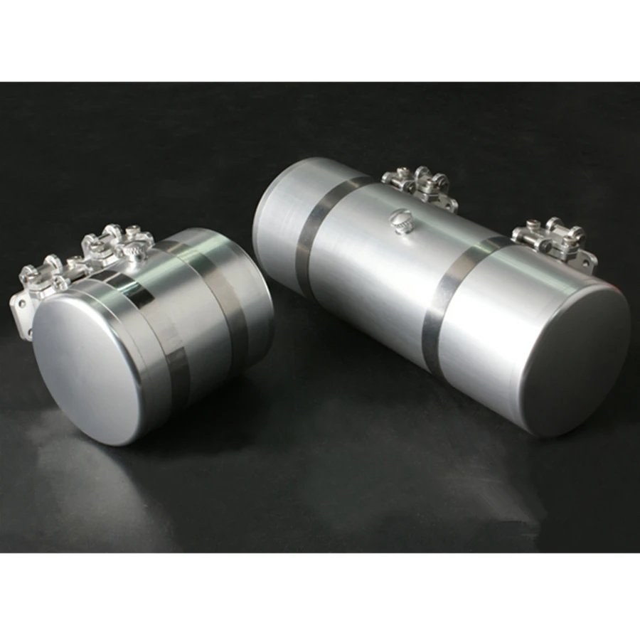 Tamiya Hauler Truck Metal Round Fuel Tank Model For 1 14 Scale American