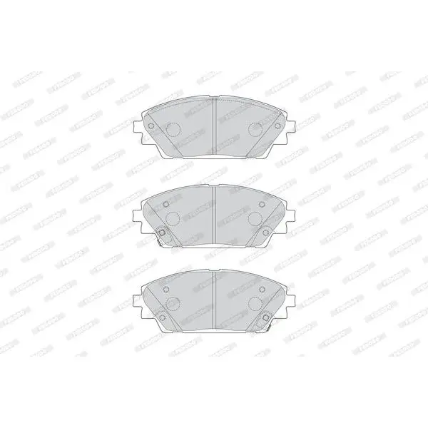 Колодки тормозные дисковые задние TOYOTA AURIS 07-13, PRIUS 09 F