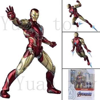 

Iron Man Figure SHF Avengers 4 Endgame Iron Man MK85 Action Figure Toy Doll Christmas Model Gift