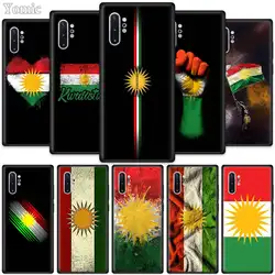 Kurdistan Curdistan чехол с флагом для samsung Galaxy Note 10 5G M40 M30 M20 S10 Plus A50 A70 черный силиконовый чехол для телефона