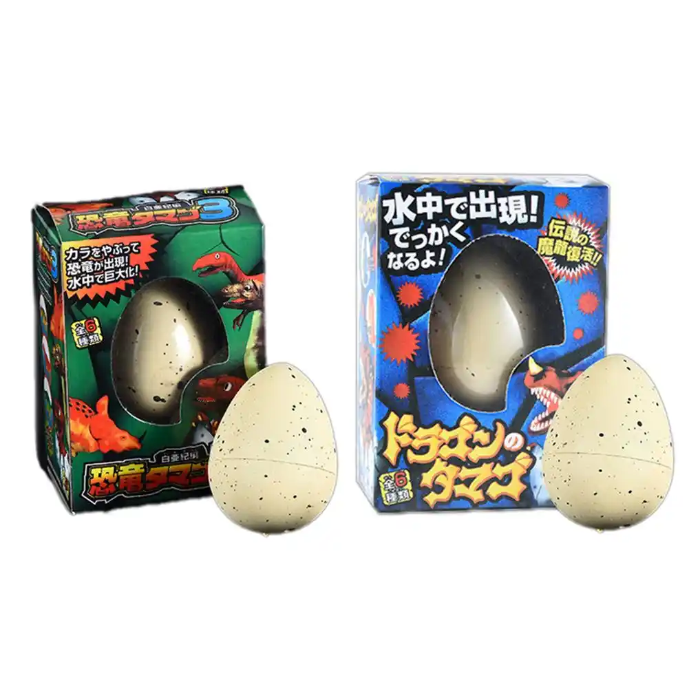 huevos de juguete que crecen en el agua