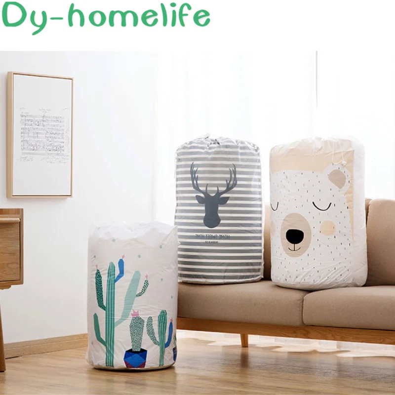 

Multi-pattern Large-capacity PEVA Household Waterproof and Moisture-proof Quilt Bag Dormitory Quilt Storage Bag Packing Bag