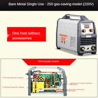 Portable Tig Welder 220V Power Ws-250A Pulse Tig Arc 2 In 1 Professional Tig Argon Gas Welding Tig Welding Machine 1