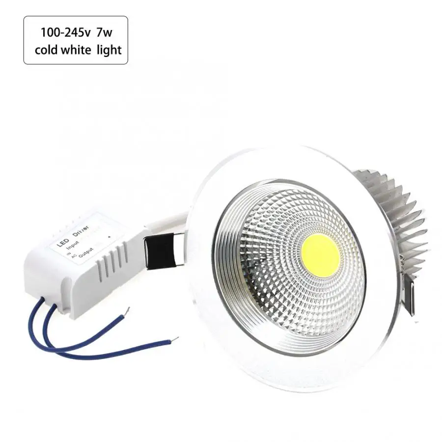 E27 алюминиевый сплав COB LED лампа свет прожектор для стены потолка дома внутреннего
