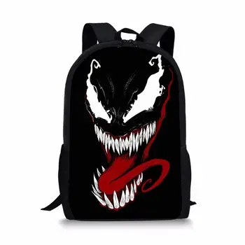 

customizable 2020 New hot Cool Comics Venom Backpacks School Bags for girls boys orthopedic backpack mochila escolar book Bag