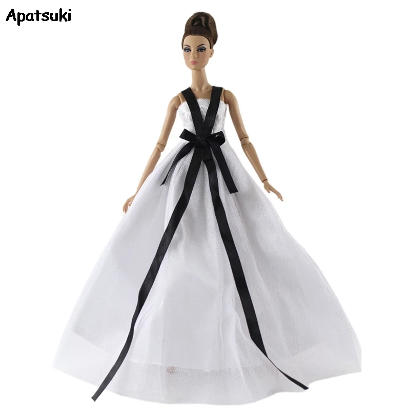 3pcs/lot Wedding Dress for 11.5inch Doll Clothes 1:6 Princess Party Gown Outfits