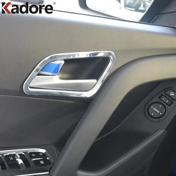 

For Hyundai Cantus Creta ix25 2014-2018 2019 ABS Matte Styling Inner Interior Car Door Handle Bowl Frame Cover Trim Accessories