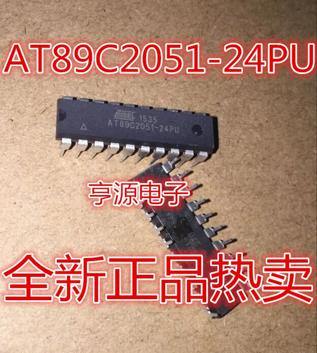

Direct Plug AT89C2051 AT89C2051-24PU Micro Controller 8-Bit 8051 2K Flash Memory DIP-20