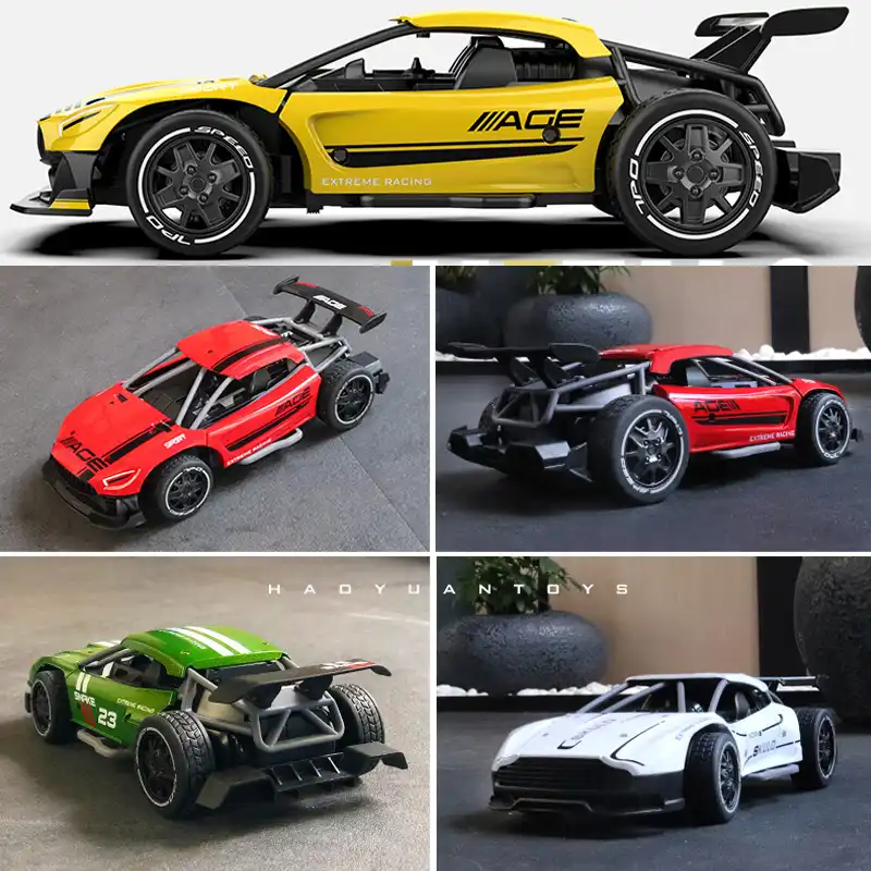 Rc車2 4グラム4chレース車のおもちゃ1 24高速電動小型rcドリフト駆動車 ラジコンカー Aliexpress