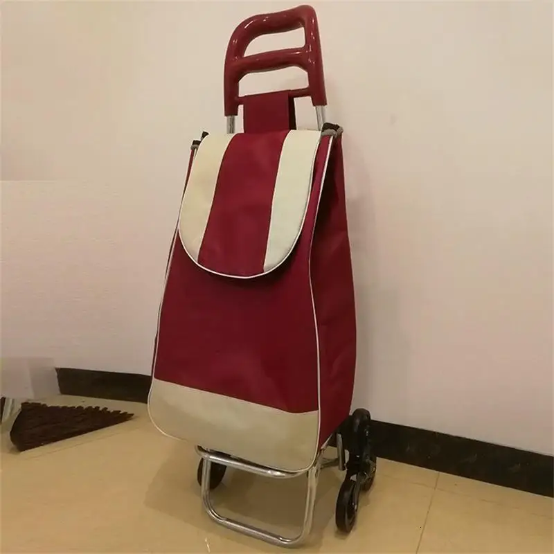 La Compra Pieghevole Carrito De Carro Storage Table Shopping Trolley Mesa Cocina Carrello Cucina Chariot Roulant Kitchen Cart