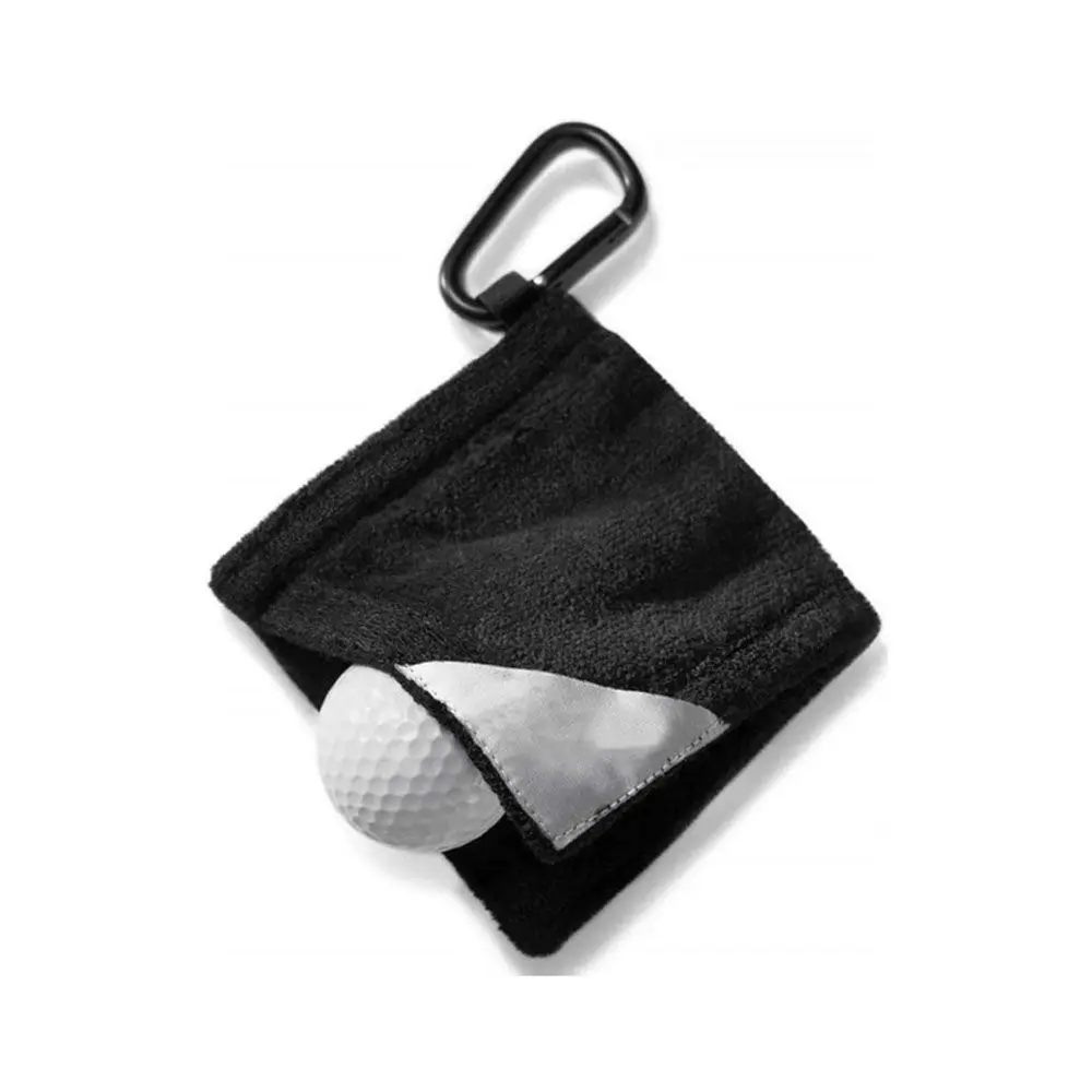 

With Carabiner Fine Workmanship Cotton Portable Cleaner Kit Golf Towel Golf Accessories Golf Cleaning Kit Cleaning Towels