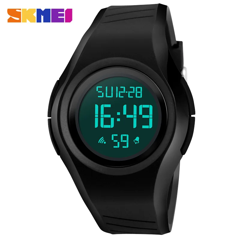 

SKMEI Fashion Simple Sport Watch Men 5Bar Waterproof Men Watches Calendar LED Display Digital Luxurious Watch Relogio Masculino