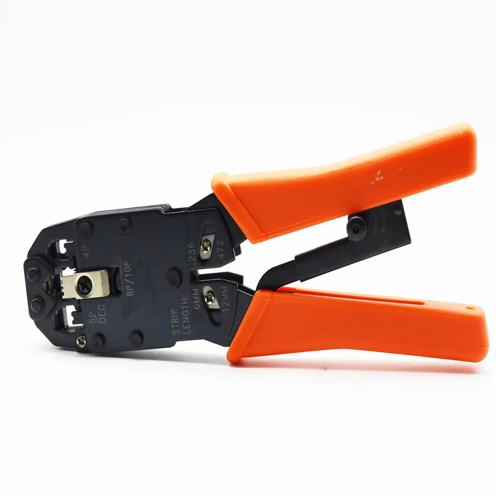

Telecommunication connector crimping pliers for crimping RT-HT-200R