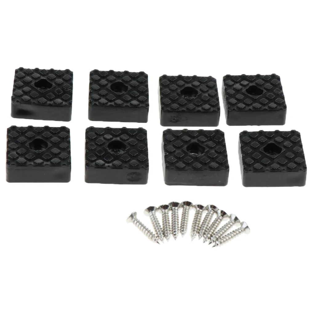 8pcs Non-Skip Furniture Pads Chair Table Cabinet Rubber Bumper Feet Pads Hardwood Floor Protectors Sofa Non Slip Feet Pads