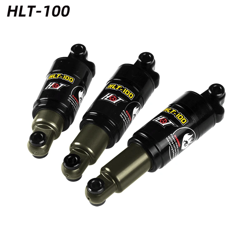 HLT100 bicycle Rear shock absorber 125mm/150mm/165mm/185mm 750/850/1000LBS Oil Spring Shock for mtb mountain bicycle accessories ► Photo 2/6