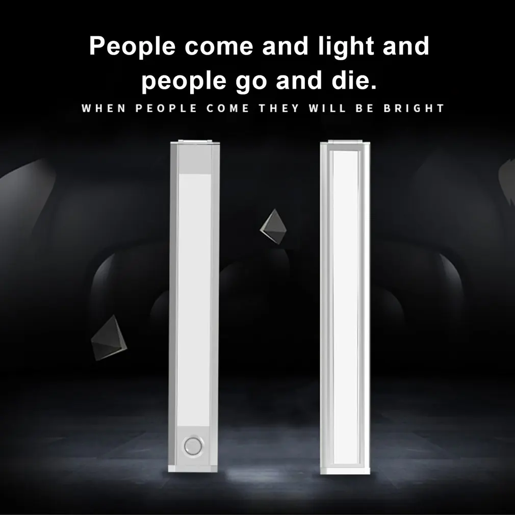 Human Body Induction Cabinet Wardrobe Light Usb Charging Induction Night Light