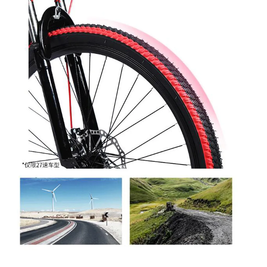 Outroad Mountain Bike 21speed Aluminum Alloy Bicycle 26 Inch Mountain Bike Variable Speed Dual Disc Brakes Bike Free Deliver JG3