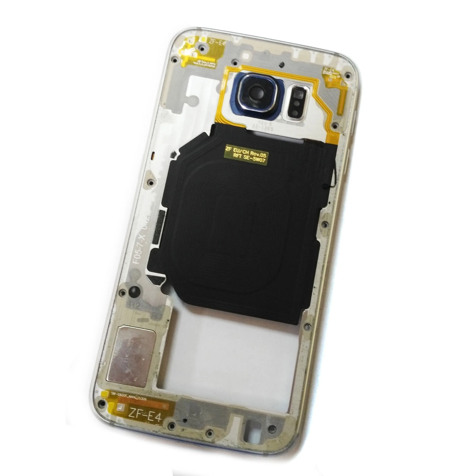 Chasis Carcasa Intermedia Samsung Galaxy S6 SM-G920F Azul Original Usado