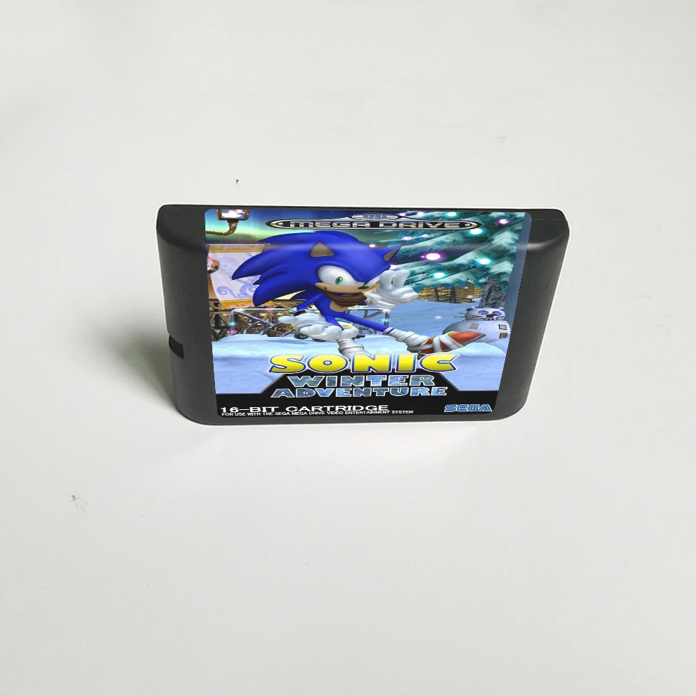 Игровая карта Sonic Winter Adventure 16 бит MD картридж для игровой консоли Sega Megadrive