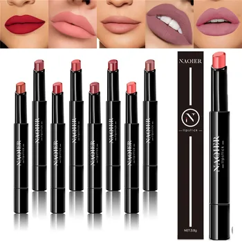 

8 Colors Matte Lipstick Waterproof Nude Makeup Lip Tint Long Lasting Rouge A Levre Mat Labiales Lip Stick Maquillage