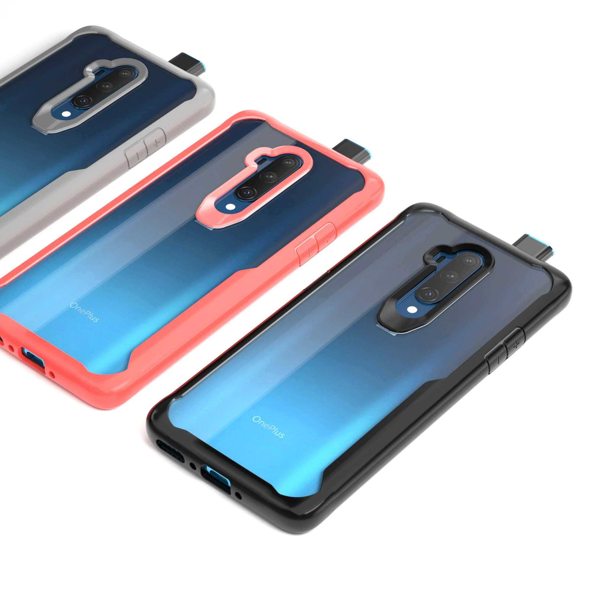 Чехол для телефона для OnePlus 7T Pro, чехол, TPU, рамка, Edge HD, прозрачный, силиконовый, мягкий, прозрачный, задний Чехол, для One Plus, 7 T, аксессуары