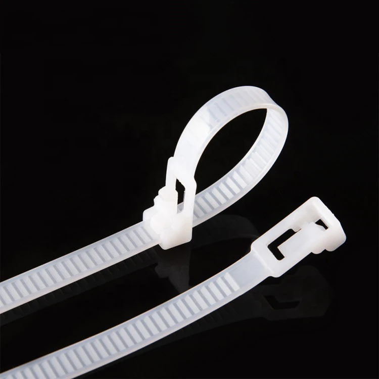 prendedor cabo reutilizavel plastico branco nailon 01