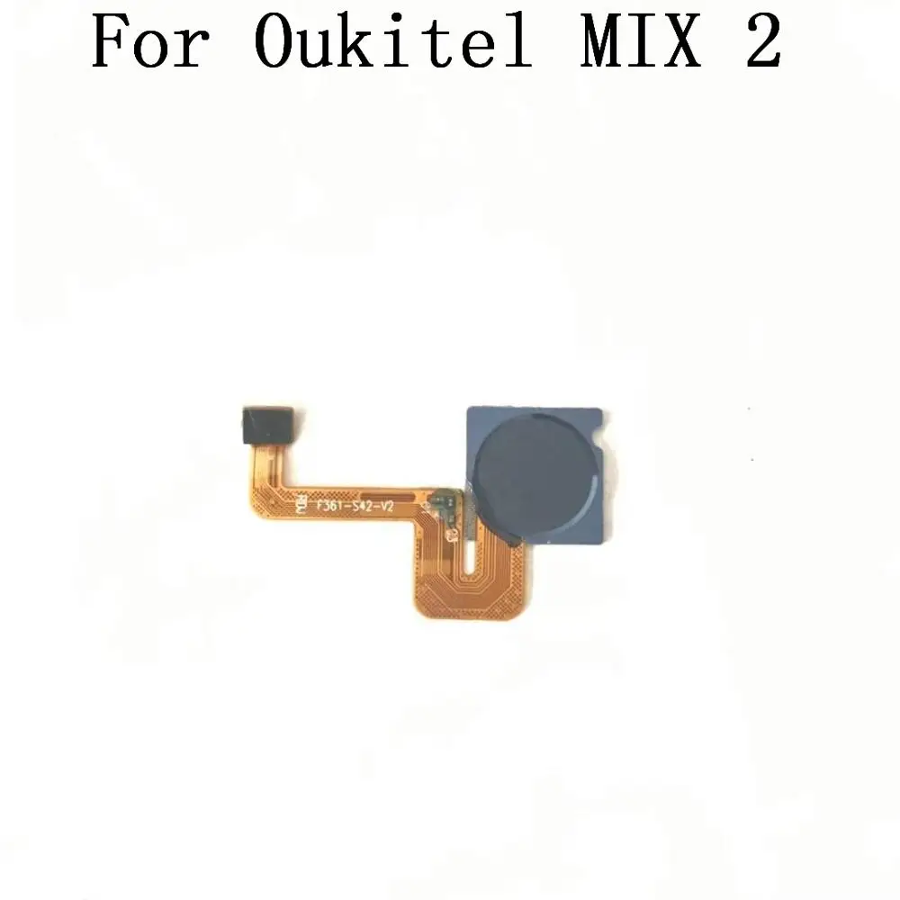 Oukitel MIX 2 б/у Главная Кнопка с гибким кабелем запасные аксессуары для ремонта FPC