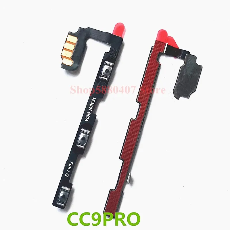 

Original Power Volume Side Buttons Flex Cable For Xiaomi Mi CC9 Pro Power Switch ON/OFF Volume Audio output Key Replacement Part