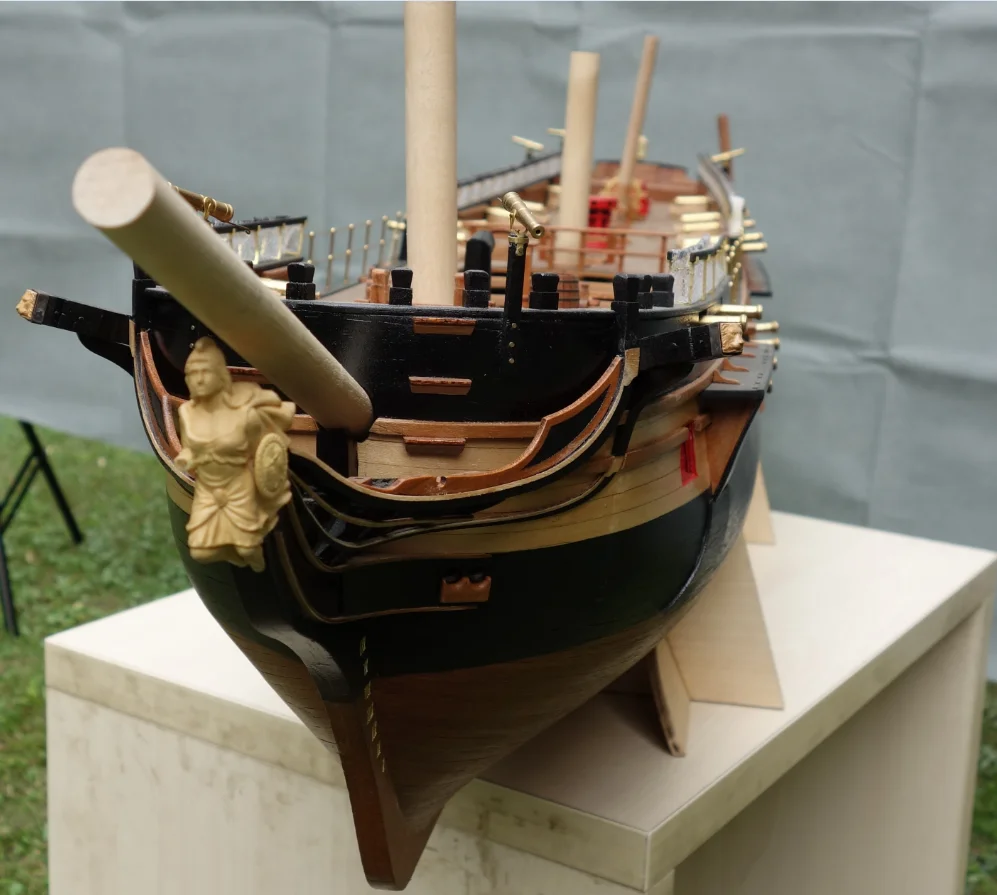 Новая версия масштаб 1/48 классический британский военный корабль деревянный набор для моделирования HMS сюрприз модель корабля