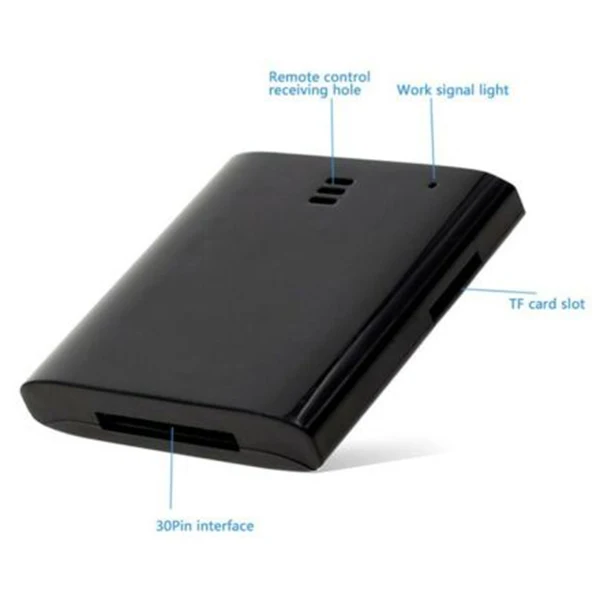 30Pin Bluetooth аудио приемник IP02 музыка Bluetooth аудио адаптер DQ-Drop