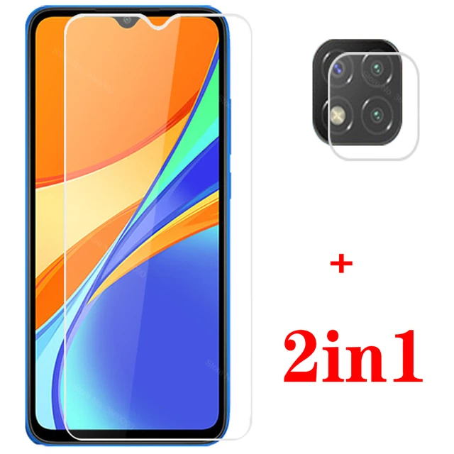 movil redmi 9C NFC con pantalla protectora y funda de segunda mano