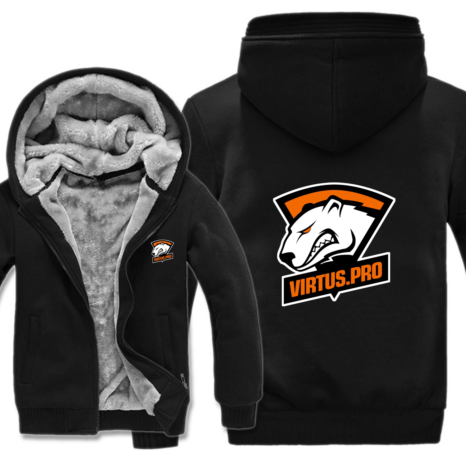DOTA2 Team Secret Virtus. Pro толстовки зимние мужские модные шерстяные куртки с подкладкой Virtus. Pro толстовки мужские пальто