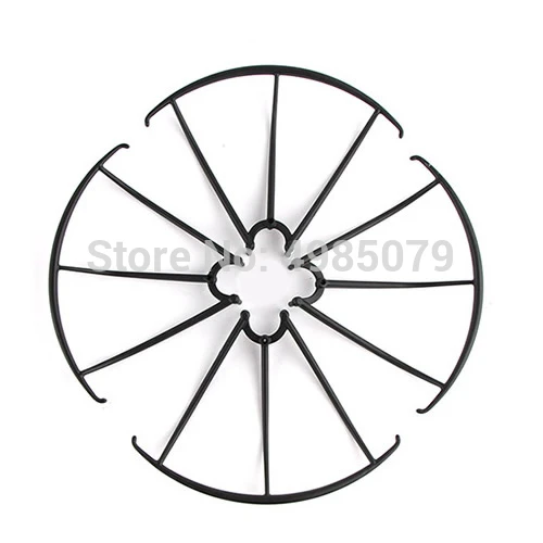 

4 шт./компл. SYMA X5SW защитная рамка, запасная часть для фотоэлектрического ротора, защита лезвия черного цвета + 4 винта