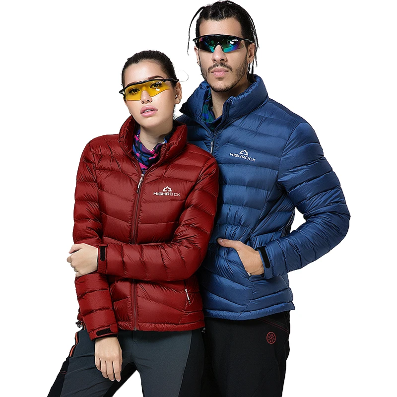 

HIGHROCK Men/Women Ultralight Warm Goose Down Jacket F17113/F17114