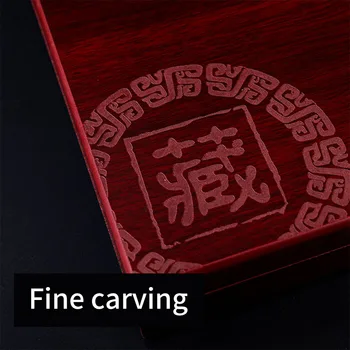 

100pcs Safety Display Cases Multipurpose Wooden Box Adjustable Storage Container Wide Use Capsules Coin Holder Portable Gift