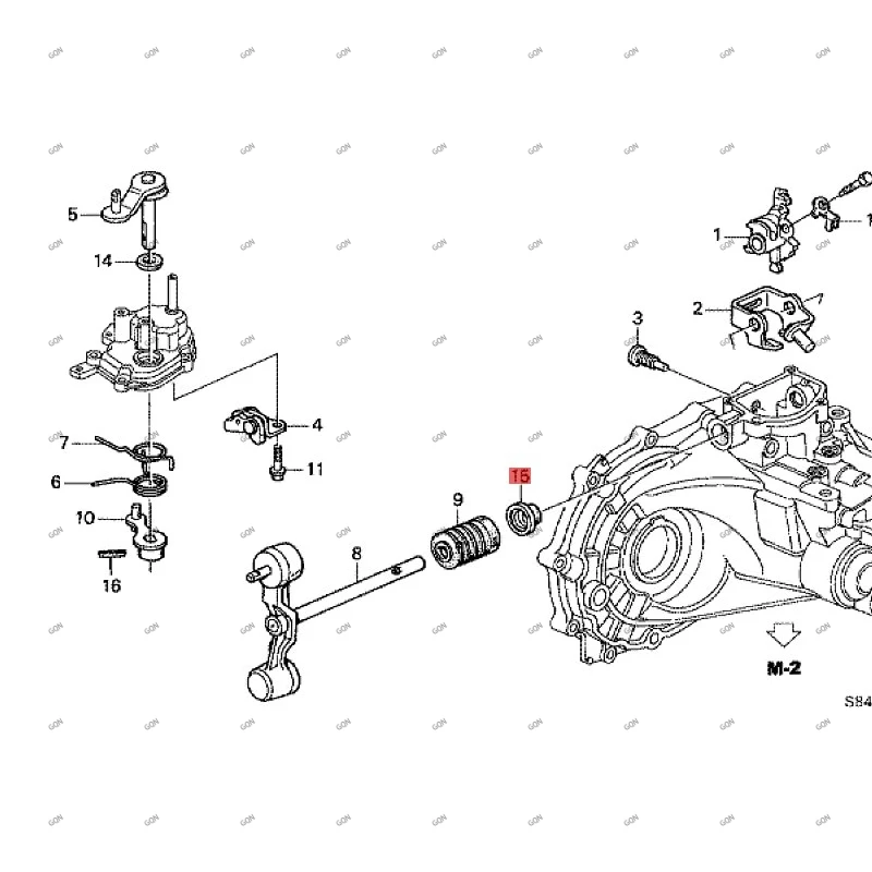 

Car Sealing ring Intake manifold gasket Engine cylinder head gasket hon daa cco rdOil seal O-ring rubber ring Oil seal