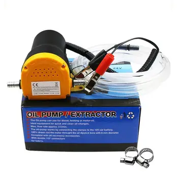 

12/24V 60W Oil/Crude Oil Fluid Sump Extractor for Auto Car Boat Motor Scavenge Exchange Transfer Pump Suction Transfer Pump Tube