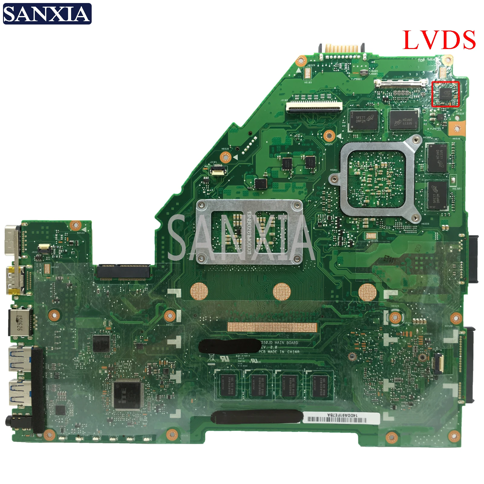 Kefu X550JD материнская плата для ноутбука ASUS X550JK X550JX FX50J ZX50J A550J оригинальная материнская плата I5-4200H GTX850M